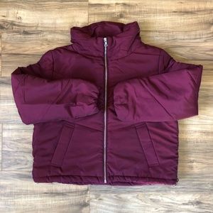 NWOT - Puffer Funnel Neck Winter Coat Jacket S